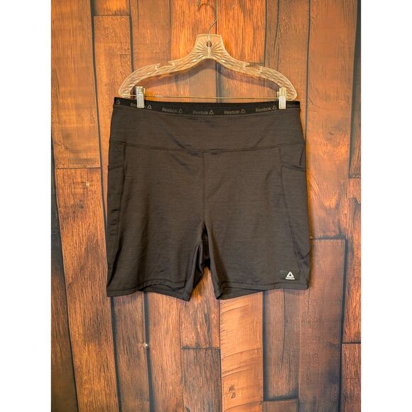Reebok Plus Size Athletic Compression Shorts Women's Size XXXL VGUC Workout Gym - Picture 1 of 4